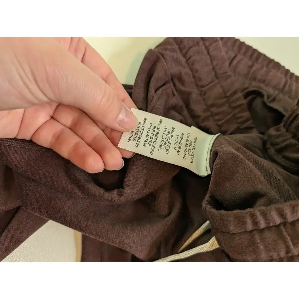 Vuori Performance Jogger DreamKnit Stretch Athletic Lounge Pants Brown Women XS - Picture 11 of 13